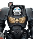 Warhammer 40,000 Actionfigur Black Templars Terminator 2 with Power Fist and Storm Bolter 14 cm