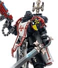 Warhammer 40k Actionfigur 1/18 Black Templars Sword Brethren Brother Lombast 12 cm