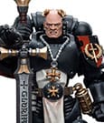 Warhammer 40k Actionfigur 1/18 Black Templars Emperor's Champion Bayard's Revenge 12 cm