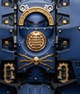 Warhammer The Horus Heresy Actionfigur 1/18 Ultramarines Leviathan Dreadnought with Cyclonic Melta Lance And Siege Claws 29 cm