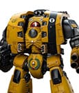 Warhammer The Horus Heresy Actionfigur 1/18 Imperial Fists Leviathan Dreadnought with Cyclonic Melta Lance and Storm Cannon 12 cm