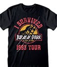 Jurassic Park T-Shirt I Survived 1993 Größe M