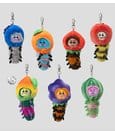 Wooly Bear and Friends Plüsch-Schlüsselanhänger S1 7 cm Blind Box Display (6)