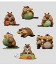 MisBEAVhaving Minifiguren S1 5 cm Blind Box Display (6)