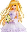 To Love-Ru Darkness PVC Statue 1/7 Golden Darkness Wedding Dress Ver. 23 cm
