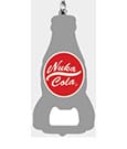 Fallout Schlüsselanhänger mit Flaschenöffner Nuka Cola Logo