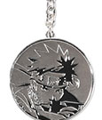 Naruto Shippuden Metall Schlüsselanhänger Logo
