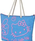 Sanrio Soleil Strand-Tasche Hello Kitty Denim Blue