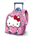 Sanrio Small 3D Rucksack mit Rollen Hello Kitty Heart