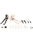 Sousai Shojo Teien Zubehör Set für 1/10 Actionfiguren Dress Up Body Color C Size S
