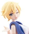 Sousaishojoteien Plastic Model Kit 1/10 Rui Saotome Touou High School Competitive Swimsuit Dreaming Style White Dolphin 16 cm