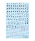 Megami Device M.S.G. Zubehör-Set für Plastic Model Kits Yggdrasis Garm Ripper Avalanche Eye Decal Set
