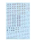 Megami Device M.S.G. Zubehör-Set für Plastic Model Kits 1/1 Desire Maiden Raider Sugar Glaze Eye Decal Set 14 cm
