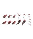 Kotobukiya M.S.G. Zubehör-Set für Plastic Model Kits Expansion Armor Type E Deep Red Ver. 6 cm