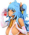 Comic Unreal PVC Statue 1/6 Bakunyuuusimusume Megu Ushio Strawberry Milk Ver. Illustrated by Chie Masami 26 cm