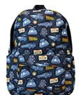 Universal by Loungefly Full-Size Nylon Rucksack Back to the Future 40th Anniversary