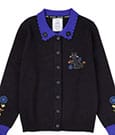 Coraline by Loungefly Cardigan Unisex Collared Cat Dragonfly  Größe XL
