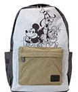 Disney by Loungefly Full-Size Nylon Rucksack Mickey and Friends Canvas