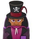 Küss den Frosch by Loungefly Mini Rucksack Dr. Facilier