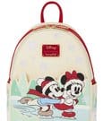 Mickey & Friends by Loungefly Mini Rucksack mit Haarband Halterung Ice Skating