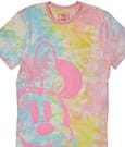 Disney by Loungefly Tee T-Shirt Unisex Minnie Mouse Tie Die