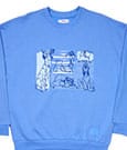 Disney by Loungefly Pullover Unisex Dogs & Cats Oversized Crewneck Größe XL