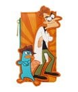 Dr. Doofenshmirtz & Perry the Platypus Card Holder