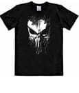 Marvel Easy Fit T-Shirt Punisher - Striped Skull Größe XL