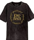 Herr der Ringe T-Shirt Gold Foil Logo Größe XL
