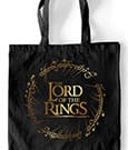 Herr der Ringe Tragetasche Gold Foil