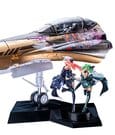 Macross Frontier Plastic Model Kit PLAMAX MF-98: minimum factory Fighter Nose Collection YF-29 GALAXY SET 90 cm
