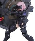 Fate/Grand Order Plamatea Plastic Model Kit Shielder/Mash Kyrielight (Ortinax) Black Barrel Edition 17 cm
