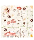 Mein Nachbar Totoro Mini-Handtuch Towel Wreath of Nuts 25 x 25 cm