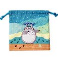 Mein Nachbar Totoro Stoffbeutel Totoro under the rain 20 x 19 cm