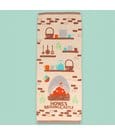 Das wandelnde Schloss Natsu Handtuch Cook with Calcifer 34 x 80 cm