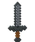 Minecraft Roleplay-Replik Steinschwert 43 cm