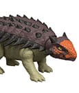 Jurassic World: Die Wiedergeburt Actionfigur mit Sound Wild Roar Ankylosaurus 7 cm