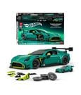 Hot Wheels Elite Mattel Brick Shop Bauset 1/16 '24 Aston Martin Vantage GT3