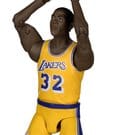 NBA Legends Series Actionfigur Earvin "Magic" Johnson (Los Angeles Lakers) 15 cm