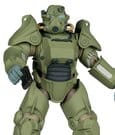 Fallout 76 Gaming Edition Actionfigur T-45 Military Armor (Red Platinum Edition) 20 cm
