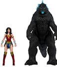 DC Justice League Monsterverse DC Multiverse Actionfiguren 2er-Pack Wonder Woman Vs. Atomic Blast Godzilla 18 cm