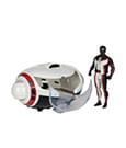 Superman (2025) DC Direct Super Powers Actionfigur mit Fahrzeug Mr. Terrific & T-Craft