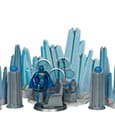 Superman (2025) DC Direct Spielset Fortress of Solitude with Superman Robot