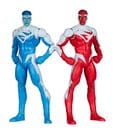 DC Multiverse Actionfiguren 2er-Pack Superman Blue vs. Superman Red (Gold Label) 18 cm