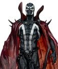 Spawn Black White & Red All Over Statue 1/10 Spawn by Pupeteer Lee 23 cm