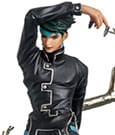 JoJo's Bizarre Adventure Kugelschreiber-Figur Rohan Kishibe Black Ver. 19 cm