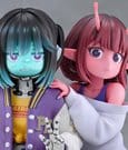 Milky Subway The Galactic Limited Express PVC Figuren 2er-Pack Chiharu & Makina 18 cm