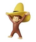 Coco, der neugierige Affe UDF Minifigur mit Hut 6 cm