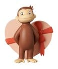 Coco, der neugierige Affe UDF Minifigur mit Herz 6 cm