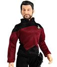 Star Trek TNG Actionfigur Cmdr Will Riker 20 cm